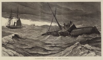 Kleopatras nål, på rejsen af Joseph Nash